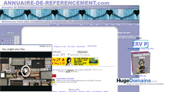 Desktop Screenshot of annuaire-de-referencement.com